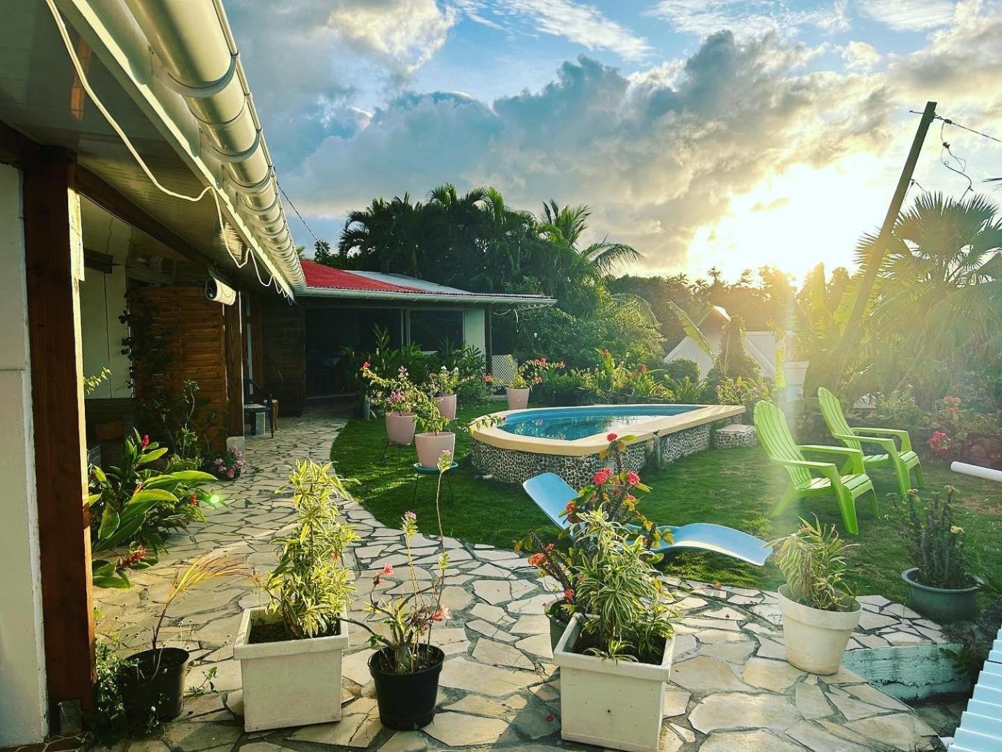 Raiatea Bellevue Hotel Утуроа Екстериор снимка