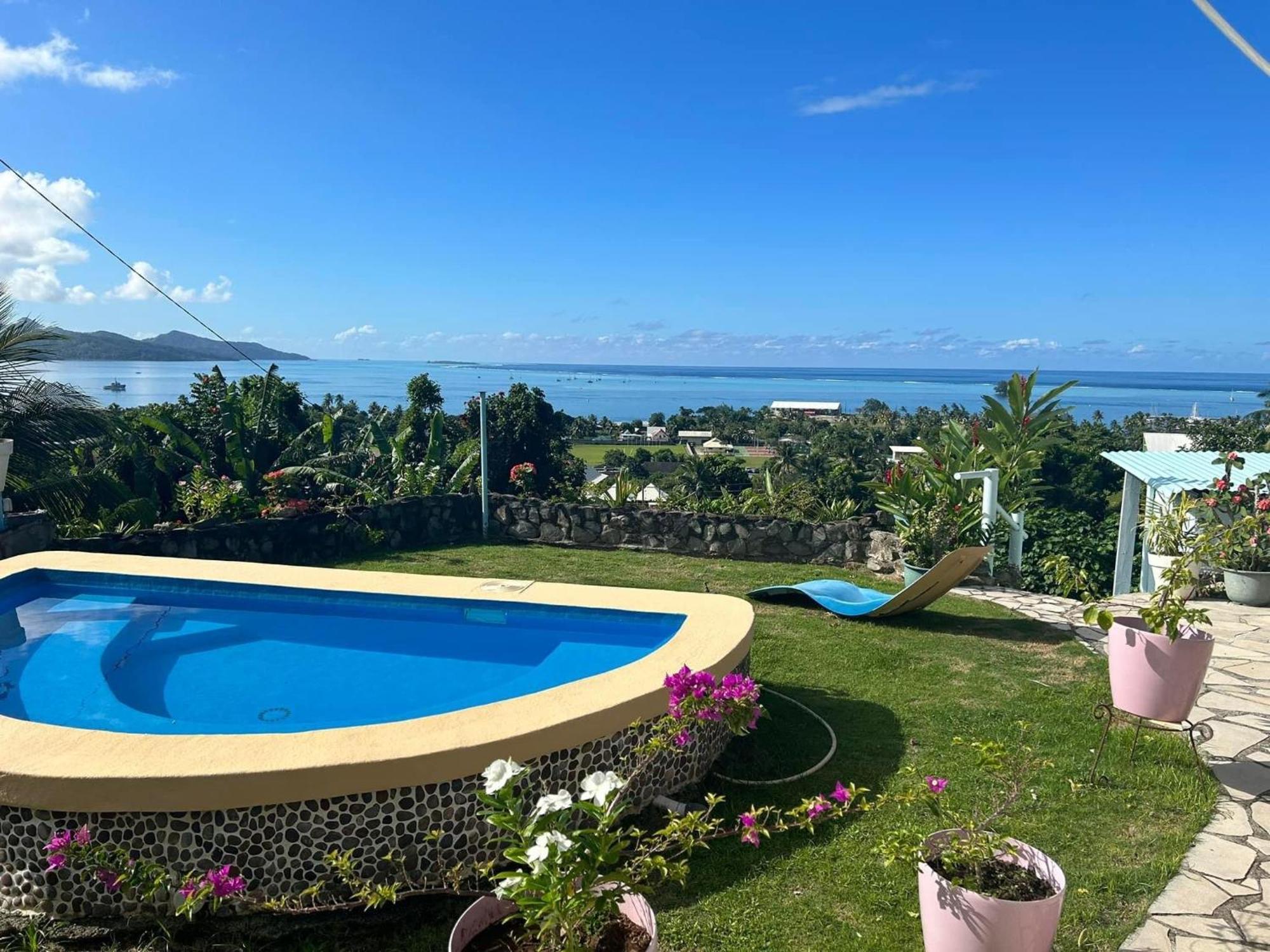 Raiatea Bellevue Hotel Утуроа Екстериор снимка